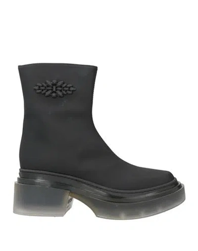 Le Silla Woman Ankle Boots Black Size 6.5 Leather In Black