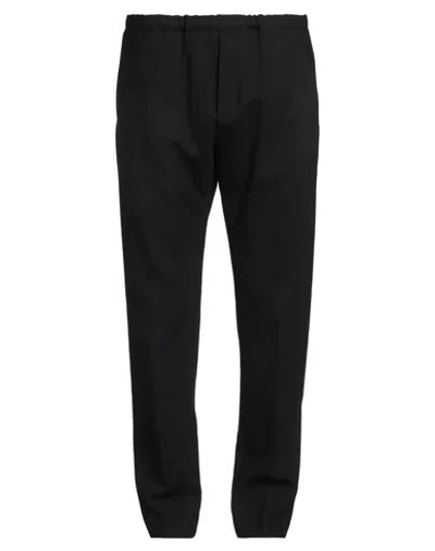 Nine In The Morning Man Pants Black Size 38 Virgin Wool, Elastane In Black