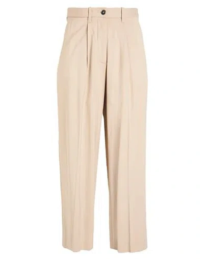 Nine In The Morning Woman Pants Beige Size 26 Viscose, Elastane In Neutral