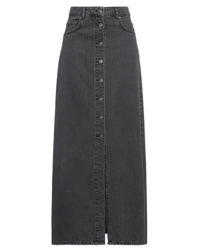 Ame Antwerp Âme Antwerp Woman Denim Skirt Lead Size 10 Cotton