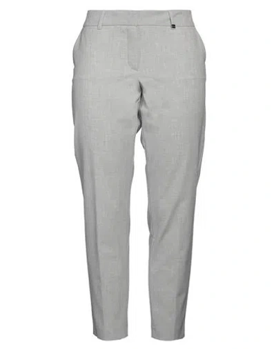 Raffaello Rossi Woman Pants Light Grey Size 14 Polyester, Viscose, Elastane In Gray