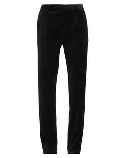 Lardini Man Pants Black Size 32 Cotton, Elastane In Black