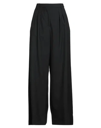 Officine Generale Officine Générale Woman Pants Black Size 8 Wool In Black
