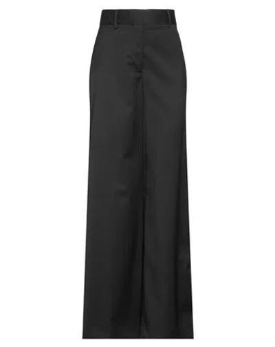 Officine Generale Officine Générale Woman Pants Black Size 8 Virgin Wool In Black
