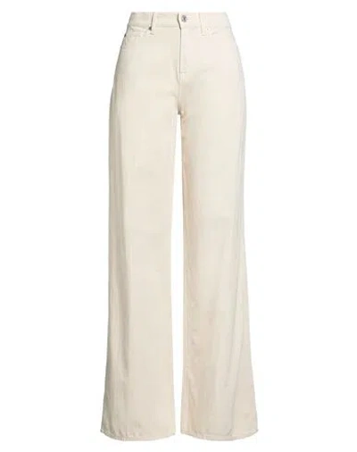 7 For All Mankind Trousers In Neutral