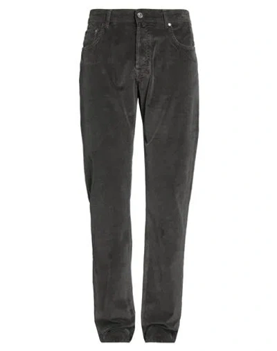 Jacob Cohёn Man Pants Dark Brown Size 34 Cotton, Modal, Elastane In Black