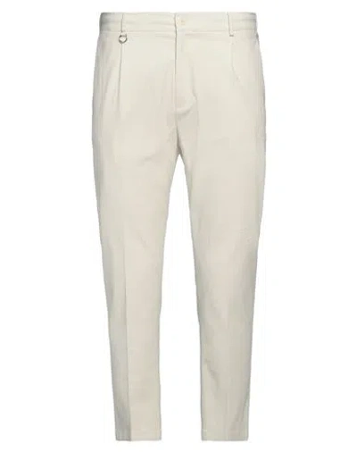 Golden Craft 1957 Man Pants Cream Size 30 Cotton, Elastane In Neutral