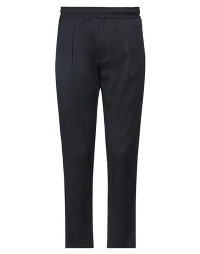 Golden Craft 1957 Man Pants Midnight Blue Size 6 Polyester, Wool, Elastane In Black