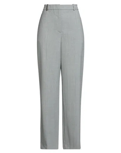 Peserico Woman Pants Grey Size 10 Wool, Polyester, Elastane In Gray