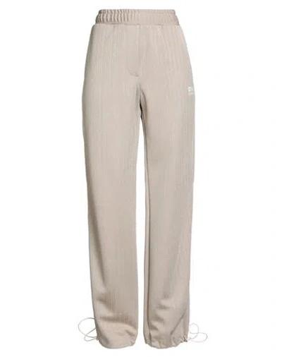Golden Goose Woman Pants Beige Size M Polyester In Gray