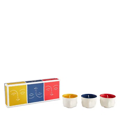 Jonathan Adler Muse Couleur Votive Candle Set Of 3 - 32953 In Multi