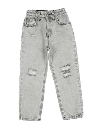John Richmond Toddler Boy Jeans Grey Size 6 Cotton In Gray