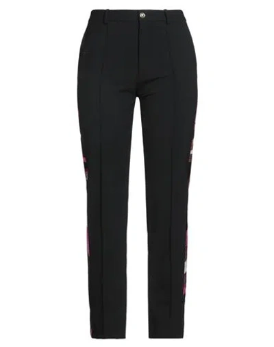 Pucci Woman Pants Black Size 12 Virgin Wool, Elastane, Silk In Black