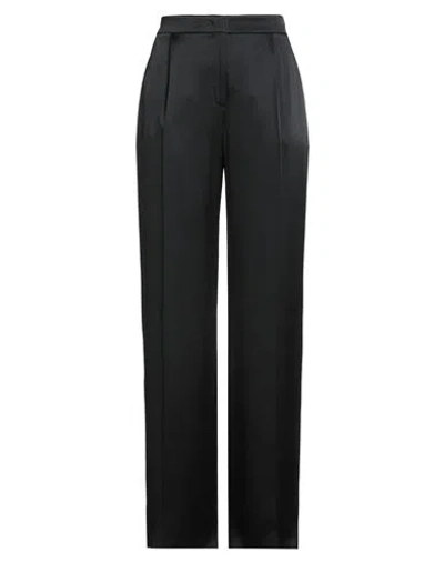 Alberta Ferretti Woman Pants Black Size 6 Acetate, Silk In Black