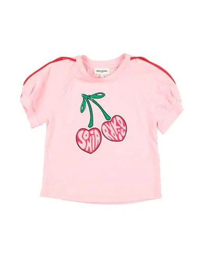 Sonia Rykiel Toddler Girl T-shirt Pink Size 6 Cotton In Pink