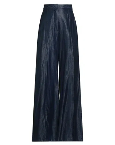 Sabina Musayev Sabina Musáyev Woman Pants Blue Size M Viscose, Polyester In Black