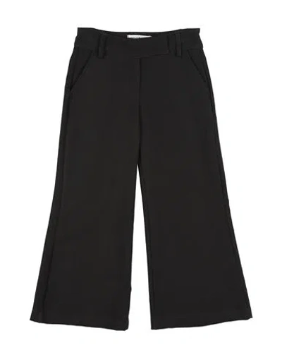 Odi Et Amo Junior Toddler Girl Pants Black Size 6 Polyester, Elastane In Black