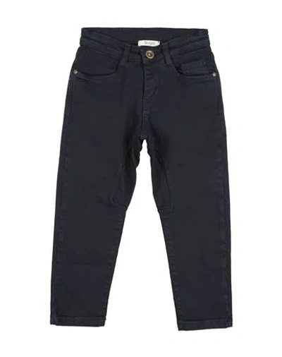Siviglia Toddler Girl Pants Navy Size 6 Cotton, Elastane In Black