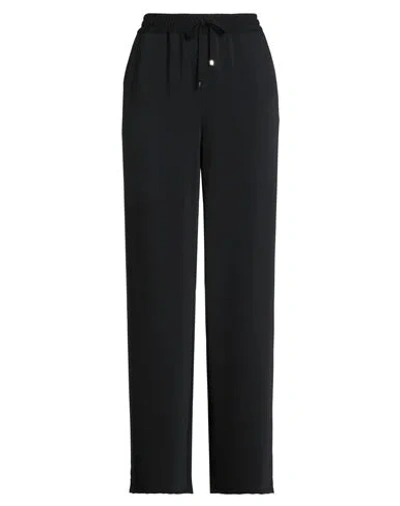 Luisa Spagnoli Woman Pants Black Size M Polyester In Black