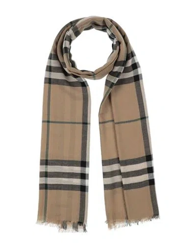 Burberry Prorsum Woman Scarf Khaki Size - Wool