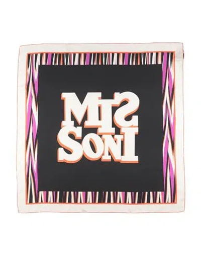 Missoni Woman Scarf Black Size - Silk In Black