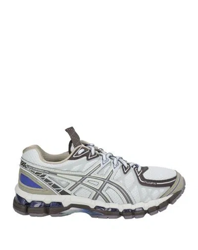 Asics Man Sneakers Light Grey Size 8.5 Textile Fibers