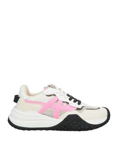 Ash Be Kind Woman Sneakers Off White Size 8 Textile Fibers, Leather