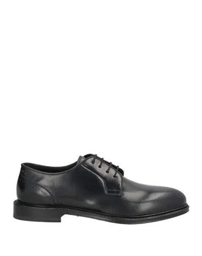 Calpierre Man Lace-up Shoes Black Size 9 Leather