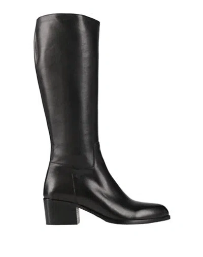 Calpierre Woman Boot Black Size 11 Leather