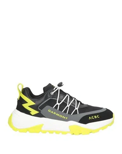Acbc X Garmont X Acbc Man Sneakers Black Size 9 Textile Fibers