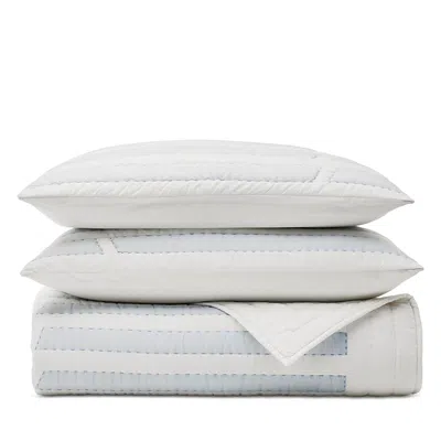 Boll & Branch Shoreline Quilt Set, Full/queen In White