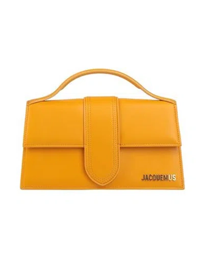 Jacquemus Woman Handbag Marigold Size - Leather