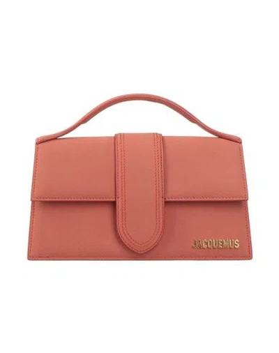 Jacquemus Woman Handbag Rust Size - Leather