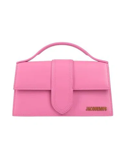 Jacquemus Woman Handbag Fuchsia Size - Leather