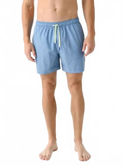 Southern Tide Casual Water Swim Trunk In Coronet Blue In Blue