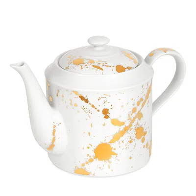 Jonathan Adler 1948 Porcelain Teapot In White