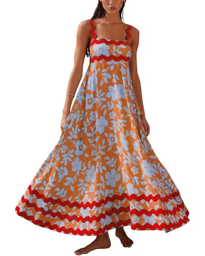 Deli S Deli. S Maxi Dress In Orange