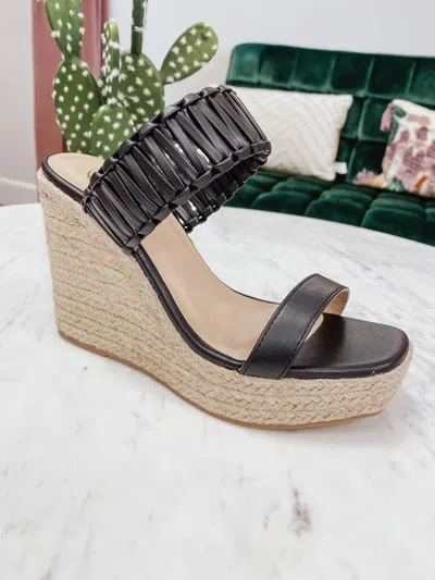 Ccocci Women's Tulum Wedge In Black