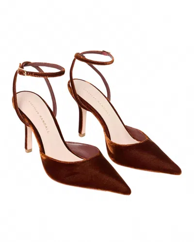 Loeffler Randall Women's Jaden Pointed Ankle Strap Pump In Sienna Brown