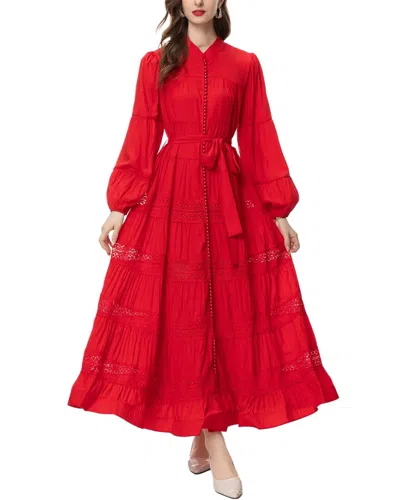 Lanelle Maxi Dress In Red