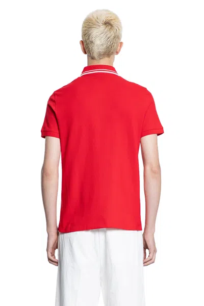 Valentino Garavani Polo Shirt With Signature Vlogo In Red