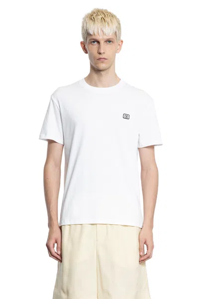 Valentino T-shirt With Vlogo Signature Patch In White