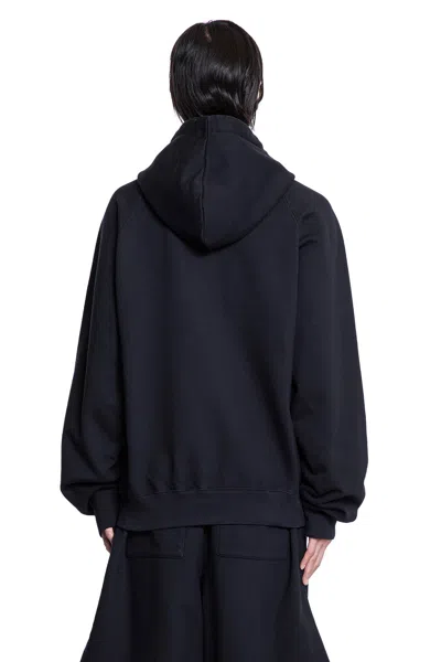 Alexander Mcqueen Man Black Sweatshirts In Black