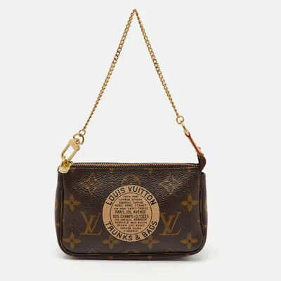 Pre-owned Louis Vuitton Monogram Canvas Limited Edition Mini Pochette Accessoires Bag