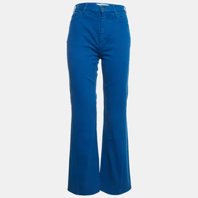 Pre-owned Loewe Blue Denim Twisted Leg Jeans M Waist 27"
