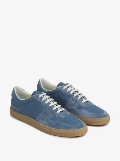 Common Projects Blue Bball Duo Slim Sneakers In Multi