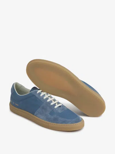 Common Projects Blue Bball Duo Slim Sneakers In Multi