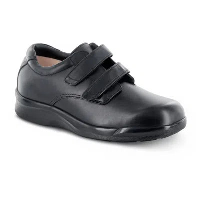Apex Men's Velcro Strap Oxford In Black