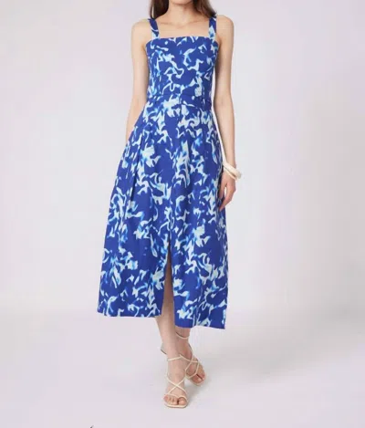 Gilner Farrar Jazlyn Skirt In Waves In Blue