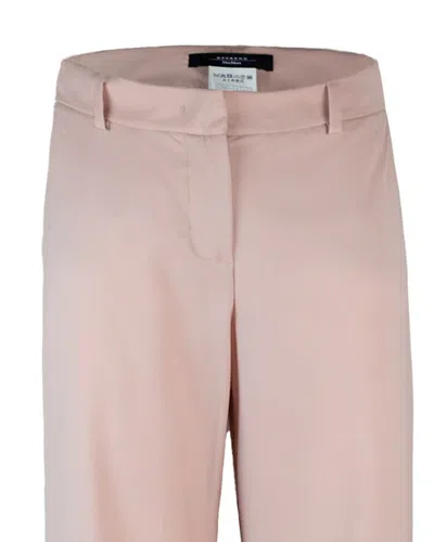 Weekend Max Mara Powder Pink Visual Trousers In Pink